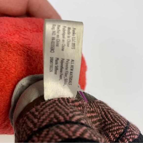 Disney Pixar  7” Soft Sculpture Plush - Inside Out - ANGER - Funko - Picture 4 of 6